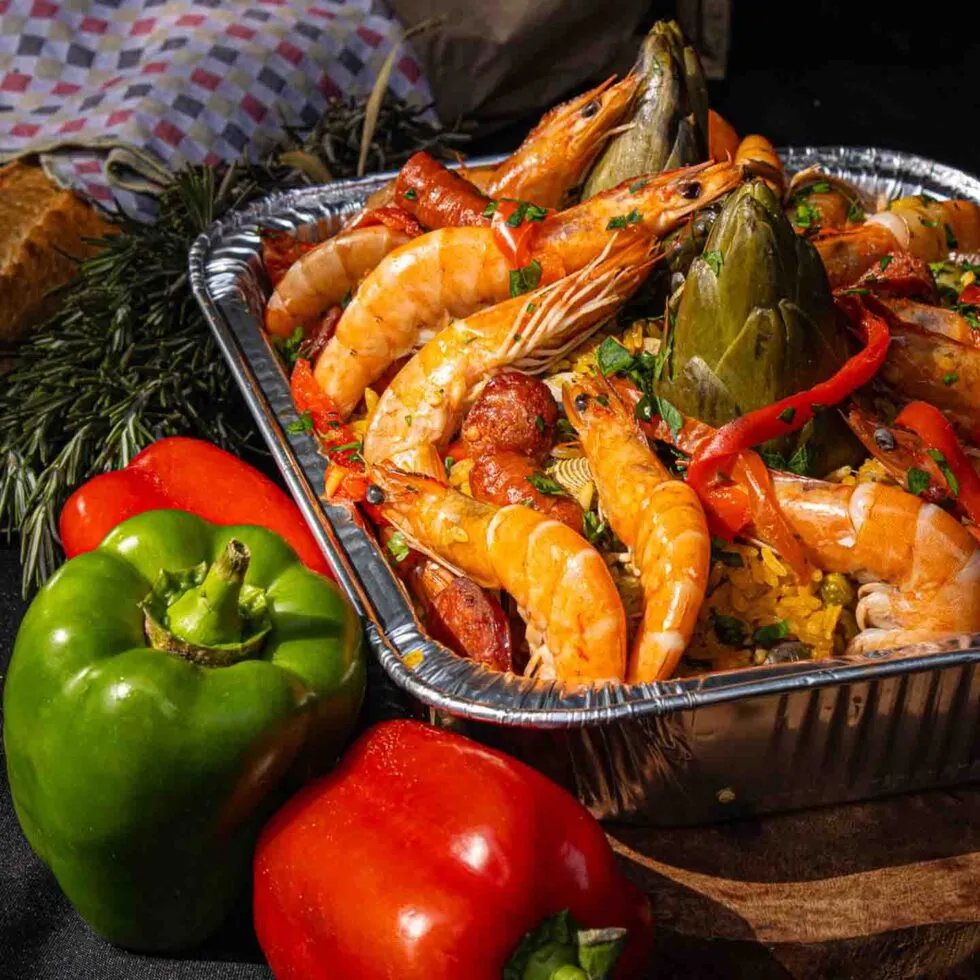 Paella Española Tradicional de Sarab